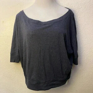 🆕Artisan Plus-size Basic 3/4 Sleeve Navy Knit Top 3X🆕